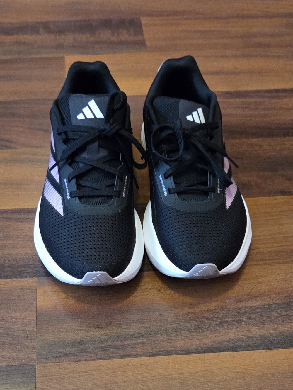 Adidas Women's Black & Pink Running Shoes Size 9.5